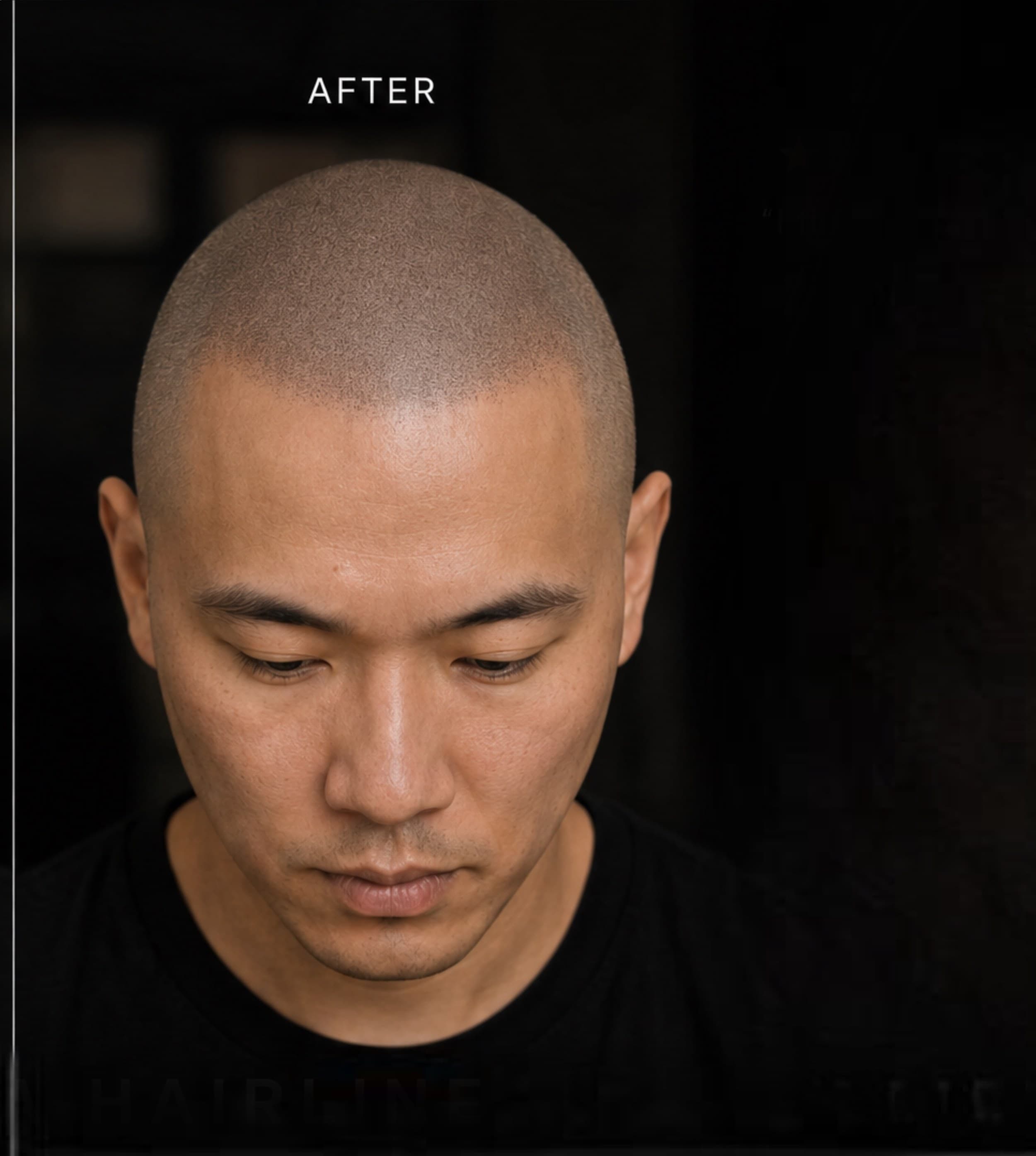 Scalp micropigmentation result for a San Ramon client by SMPCA