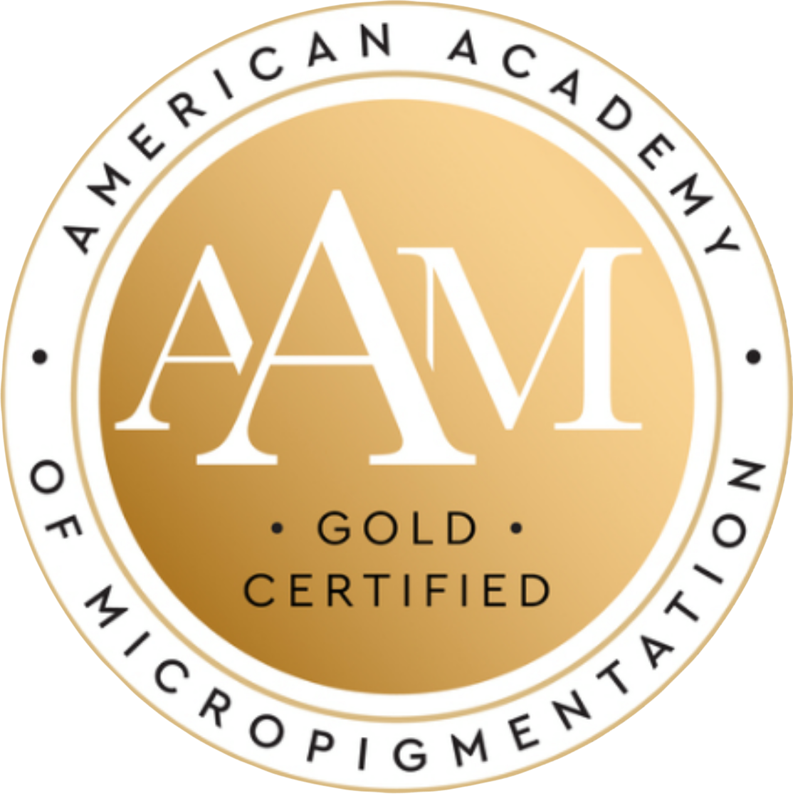 American Academy of Micropigmentation — Gold Certified